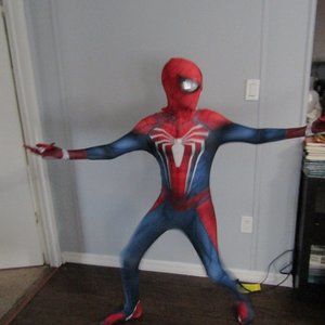 authentic boys spiderman costume